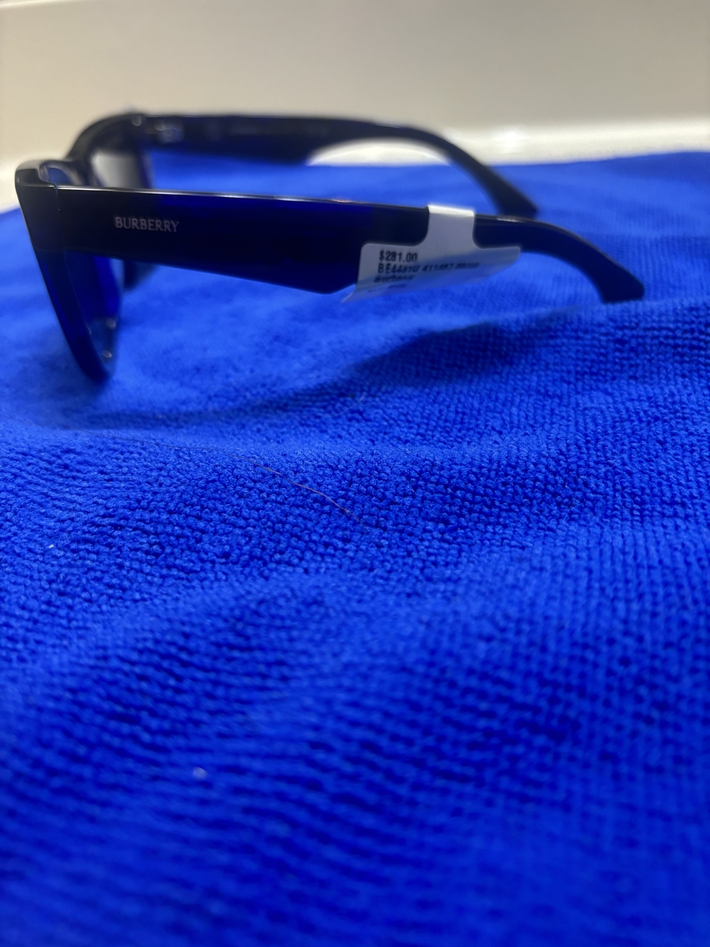 Burberry Blue Gradient Sunglasses